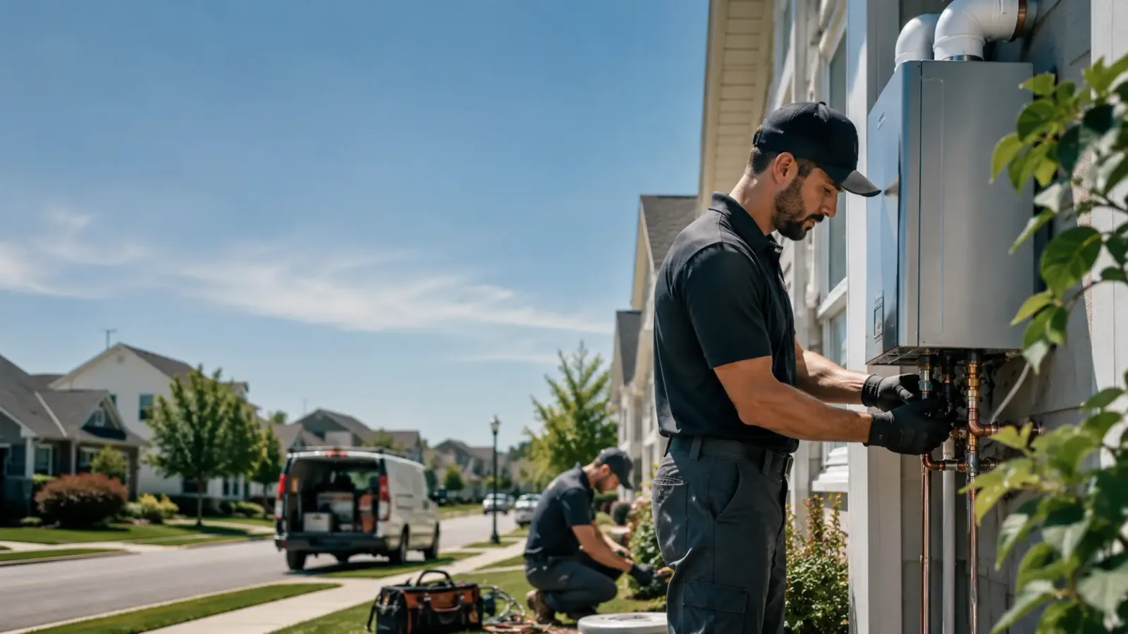 Tankless Water Heater Installation in Purlear, NC